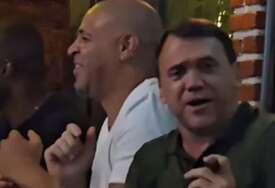 VIDEO Adriano i Rambo Petković dernečili u Riju. Onda im je show ukrala gospođa