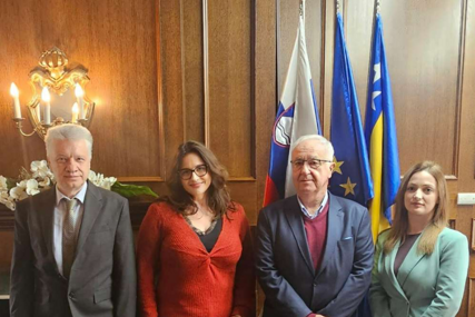 Knjige bosanskog jezika za starije razrede osnovne škole podijeljene u Ambasadi BiH u Ljubljani