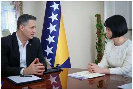Bećirović upoznao ambasadoricu Kine s Dodikovim separatističkim aktivnostima