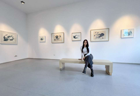 Izložba 'Blue harmony' Eldine Kožljak otvorena u Galeriji IUS u Sarajevu