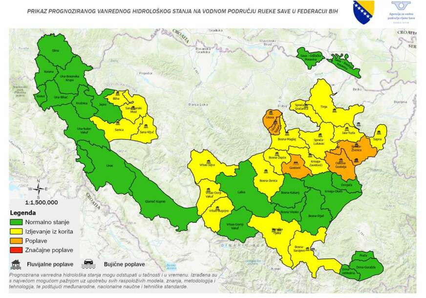 FOTO: AGENCIJA ZA VODNO PODRUČJE RIJEKE SAVE 