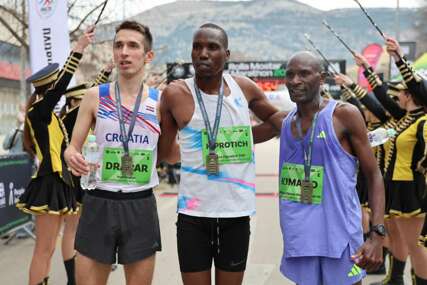 Kenijac Bernard Kiprotich pobjednik Mostarskog polumaratona