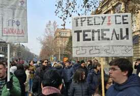 SANU podržao studente koji protestvuju protiv Vučićevog režima