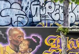 Poznati mural s Kobeom je uništen. Dončić je platio njegovu obnovu