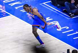 NBA liga kaznila igrača Oklahome zbog natpisa na majici
