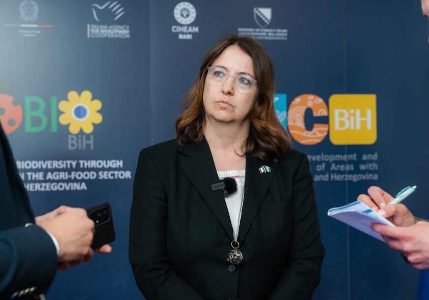 FOTO: NJ.E. SARAH ETI CASTELLANI, AMBASADORICA REPUBLIKE ITALIJE U BIH
