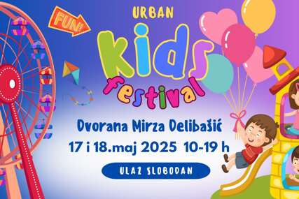 Skenderija postaje dječiji svijet: Stiže najveseliji Urban Kids Festival