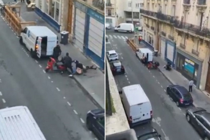 DRAMATIČAN SNIMAK Otmičari napali ženu na ulici, dijete nestalo u haosu