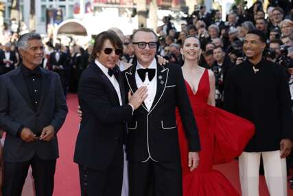Tom Cruise na premijeri filma "Nemoguća misija: Konačni obračun" u Cannesu
