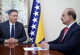 BEĆIROVIĆ RAZGOVARAO S AMBASADOROM PAKISTANA: Podrška suverenitetu i mirnom rješavanju sporova