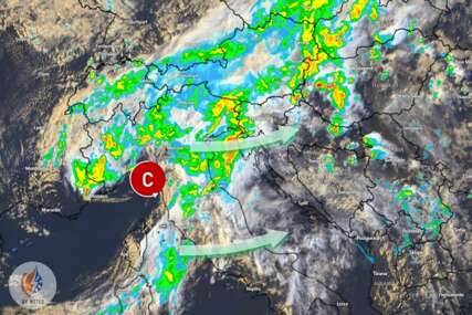 BH Meteo upozorio: Sutra moguće formiranje jake oluje