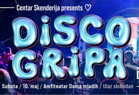 Nova Disco Gripa u Domu mladih: Poslije prvomajskih, stižu disco praznici!