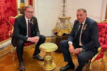 Dodik na večeri s Putinom, sastao se s Vučićem