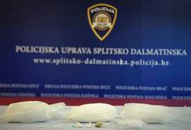 U okolini Splita zaplijenjeno tri kilograma droge