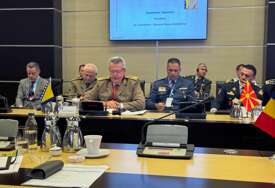 Konferencija B9 načelnika generalštabova zemalja Balkana. General Knežević predstavlja BiH