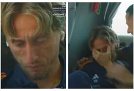 Modrić se slomio i grcao u suzama. As: Prizori koji će slomiti srca mnogima