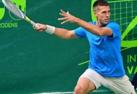 Nerman Fatić u osmini finala ATP Challengera 'Macedonian open' u Skoplju