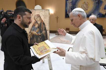 Papa Lav XIV primio ukrajinskog predsjednika Zelenskog