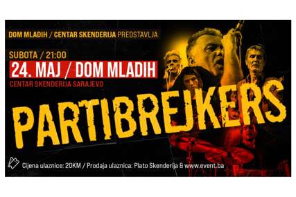 Rokenrol spektakl u Sarajevu: Partibrejkers slave 40 godina na sceni!