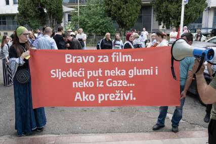 Građani protestovali protiv prikazivanja izraelskih filmova u Podgorici