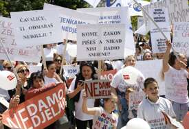 "Ne damo da nam i ovo pokvarite": Održani  protesti u Sarajevu (FOTO+VIDEO)