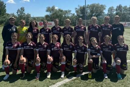 Škola fudbala za djevojčice SFK 2000 Sarajevo: 3 utakmice, 3 pobjede