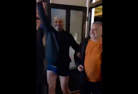 Pobjednik izbora u hrvatskom gradu slavio u donjem vešu