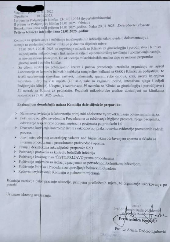 FOTO: SEBIJA IZETBEGOVIC / FACEBOOK