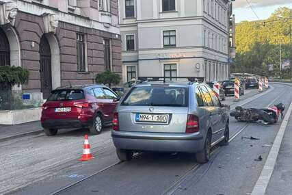 U Sarajevu povrijeđen motociklista, na Drveniji otežan saobraćaj