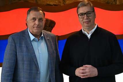 Vučić se sastao s Dodikom: Srbija će uvijek biti uz RS