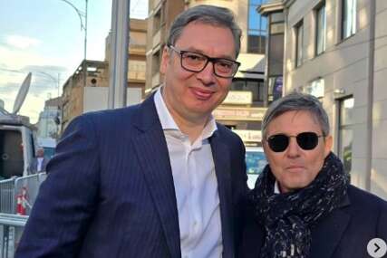 Dragan Stojković Piksi dao podršku Aleksandru Vučiću u Nišu