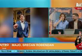 ZDRAVKO ČOLIĆ IZNENADIO MAJU NIKOLIĆ U JUTARANJEM BLICA Voditeljka zanijemela zbog njegove poruke, a to nije bilo sve