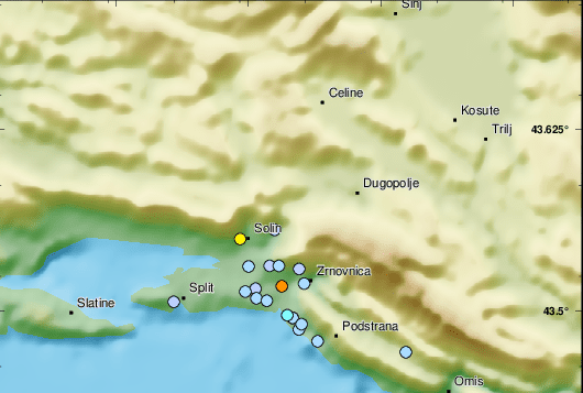 FOTO: X / 
EMSC
@LASTQUAKE