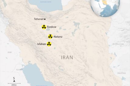 Ovo su ključne lokacije iranskog nuklearnog programa