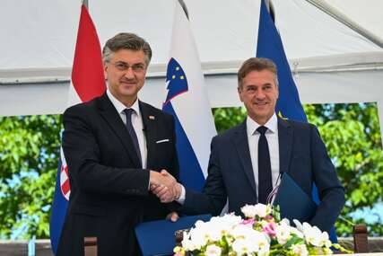 Plenković i Golob potpisali sporazum o saradnji na državnoj granici Hrvatske i Slovenije