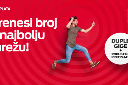 Prenesi broj i uživaj - čekaju te duple gige i popust na pretplatu! m:tel mreža za najbolju komunikaciju