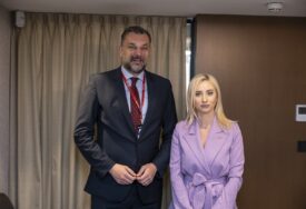 Konaković se u Pragu sastao s crnogorskom ministricom evropskih poslova Gorčević