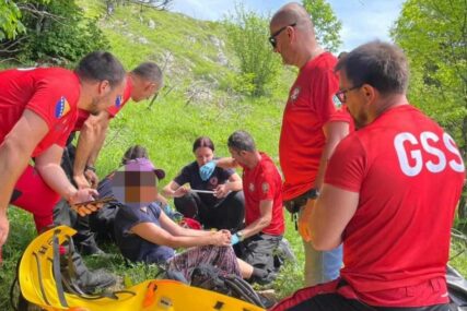 Tokom pokazne vježbe dobili poziv: Članovi GSS-a spasili državljanku Švajcarske na Trebeviću