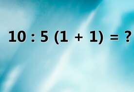 Zadatak iz matematike posvađao ljude – je li rješenje 4 ili 1? Evo gdje mnogi griješe