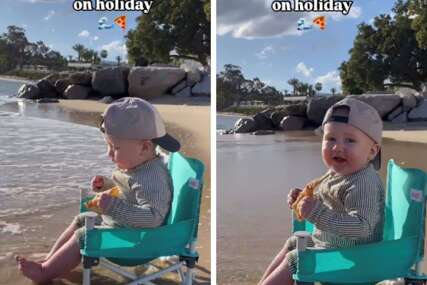 Video dječaka koji uživa na plaži oduševio je ljude, pišu: "Definicija ljetovanja"
