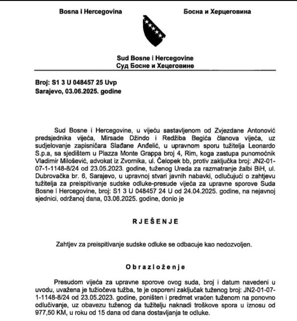 FOTO: AKT SUDA OD 3. JUNA 2025.