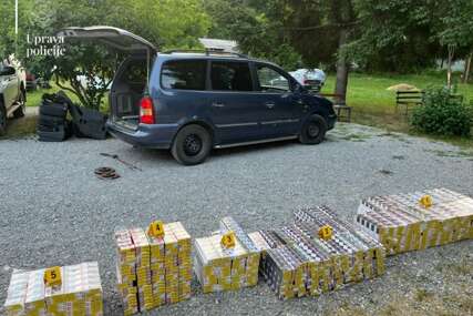 Zaplijenjena veća količina duhanskih proizvoda, vrijednosti oko 19.000 eura