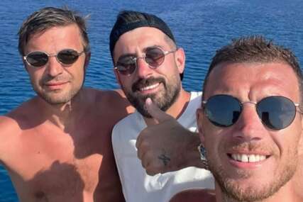 Edin Džeko odmara na prelijepom hrvatskom otoku (FOTO)
