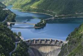 Nivo akumulacije HE Jablanica manji za 4,5 metra