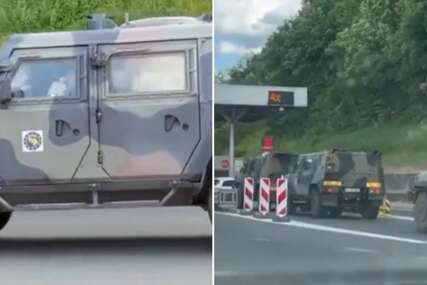 U Sarajevo ušao konvoj vojnih vozila EUFOR-a