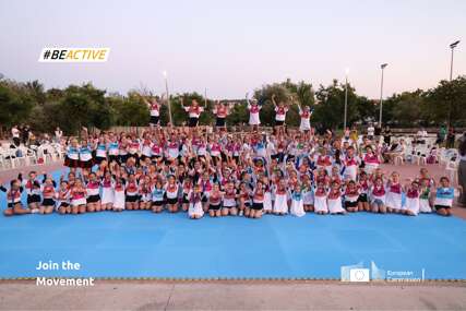 Uz veličanstvene pokrete i energiju Cheerleading večeri obilježena Evropska sedmica sporta u Širokom Brijegu