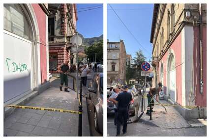 SIGURNOST GRAĐANA UGROŽENA! Ponovo se obrušila fasada u Sarajevu