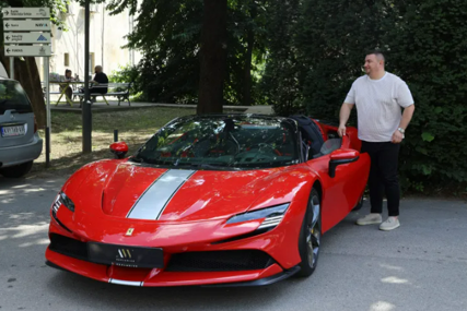 FERRARI U RUKAMA "FERRARIJA" Otkriveno gdje je završio najskuplji ljubimac Saše Popovića: "Ne postoje dva ovakva..." (VIDEO)