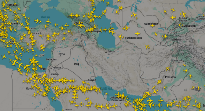 FOTO: FLIGHTRADAR24