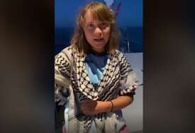 Greta Thunberg na brodu kojem je cilj "probiti izralesku blokadu"